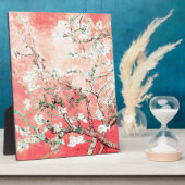 Van Gogh Almond Blossoms Peach Fotoplatte (Seite)