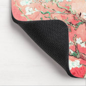 Van Gogh Almond Blossoms Peach Mousepad (Ecke)