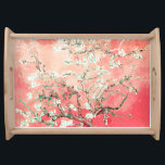 Van Gogh Almond Blossoms peach Serviertablett<br><div class="desc">Almond-Blüten von Vincent Van Gogh Farbänderung Copyright 2sweet4wordsDesigns/ PureVintage Liebe Holen Sie sich die Schönheit von Van Gogh geliebten Mandelblüten in den Farben,  die Ihre Zuhause. Vincent van gogh,  van gogh,  Mandelblüten,  Blume,  floral,  hübsch,  schön, </div>