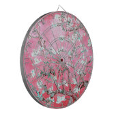 Van Gogh Almond Blossoms Pink Blau Dartscheibe (Vorderseite Links)