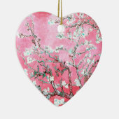 Van Gogh Almond Blossoms Pink Blau Keramik Ornament (Rechts)