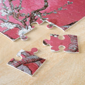 Van Gogh Almond Blossoms Pink Blau Puzzle (Seite)