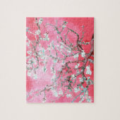 Van Gogh Almond Blossoms Pink Blau Puzzle (Vertikal)