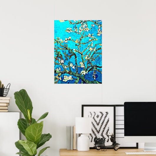Van Gogh - Almond Blossoms Poster (Heimbüro)