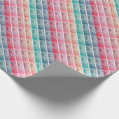 Van Gogh Almond Blossoms Rainbow Panel Geschenkpapier (Ecke)