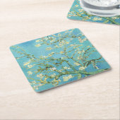 Van Gogh Almond Blossoms Rechteckiger Pappuntersetzer (angewinkelt)