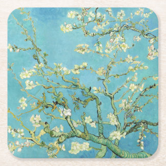 Van Gogh Almond Blossoms Rechteckiger Pappuntersetzer