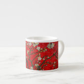 Van Gogh Almond Blossoms Red Espressotasse (Vorderseite Rechts)