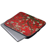 Van Gogh Almond Blossoms Red Laptopschutzhülle (Vorne Knopf)