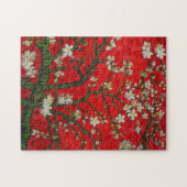 Van Gogh Almond Blossoms Red Puzzle (Horizontal)