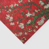Van Gogh Almond Blossoms Red Seidenpapier (Ausschnitt)