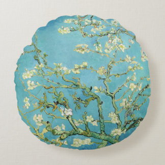 Van Gogh Almond Blossoms Rundes Kissen