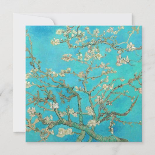 Van Gogh Almond Blossoms Save The Date (Vorderseite)