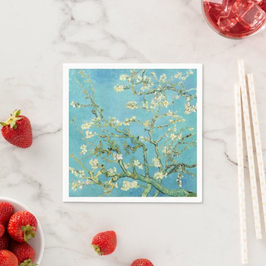 Van Gogh Almond Blossoms Serviette (Beispiel)