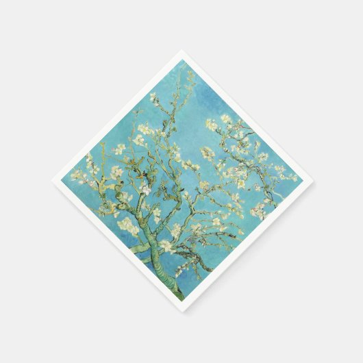 Van Gogh Almond Blossoms Serviette (Ecke)