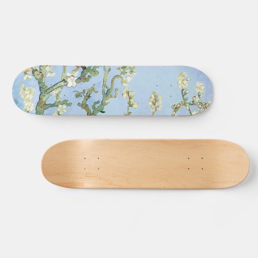 Van Gogh Almond Blossoms Skateboard (Horizontal)