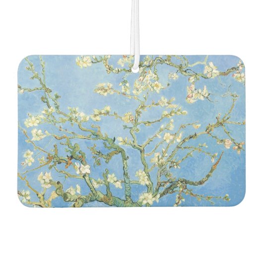 Van Gogh Almond Blossoms, Sky Blue Autolufterfrischer (Vorderseite)