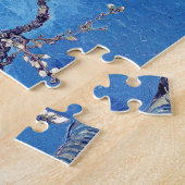 Van Gogh Almond Blossoms Sky Blue Puzzle (Seite)
