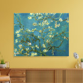 Van Gogh Almond Blüten auf Tuch Leinwanddruck (Insitu (Wohnzimmer))