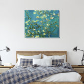 Van Gogh Almond Blüten auf Tuch Leinwanddruck (Insitu (Schlafzimmer))