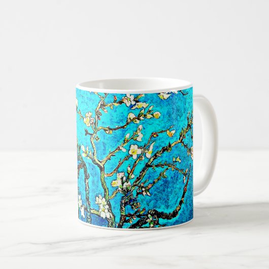 Van Gogh - Almond-Blüten Kaffeetasse (VorderseiteRechts)
