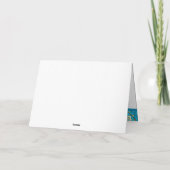 Van Gogh - Almond-Blüten Karte (Rückseite)