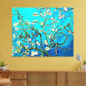 Van Gogh - Almond-Blüten Leinwanddruck (Insitu (Wohnzimmer))