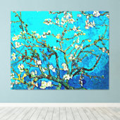 Van Gogh - Almond-Blüten Leinwanddruck (Insitu (Holzboden))