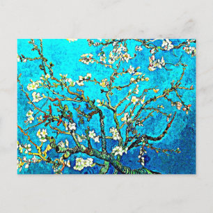 Van Gogh - Almond-Blüten Postkarte