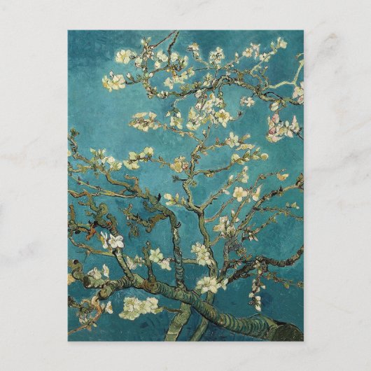 Van Gogh Almond Branches in Bloom Postkarte (Vorderseite)
