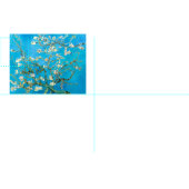 Van Gogh Almond Tree Fat Quarter Stoff (Kachel)