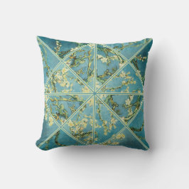 Van Gogh Almond Tree Fractured Pillow Kissen