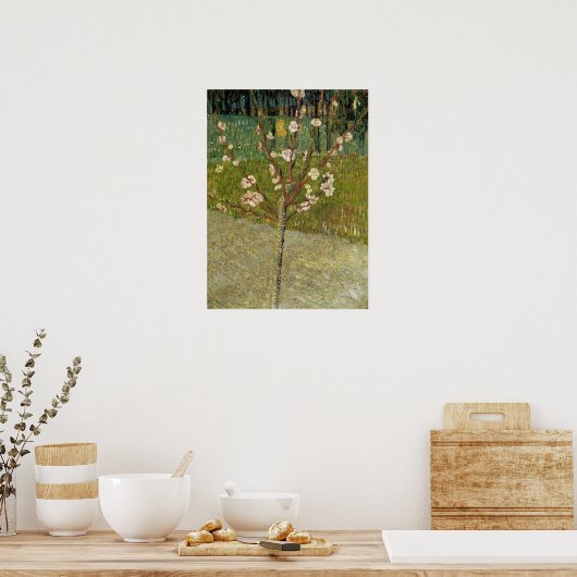 Van Gogh - Almond Tree in Blossom Poster (Küche)