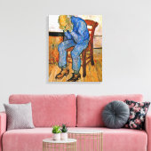 Van Gogh - Am Tor der Ewigkeit Leinwanddruck (Insitu (Wohnzimmer))