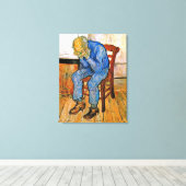 Van Gogh - Am Tor der Ewigkeit Leinwanddruck (Insitu (Holzboden))