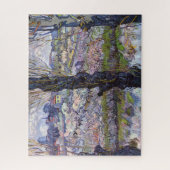 Van Gogh Ansicht von Arles Blühende Obstgärten Dru Puzzle (Vertikal)
