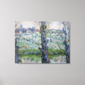 Van Gogh Ansichten von Arles Blühende Orte Leinwanddruck (Vorderseite)