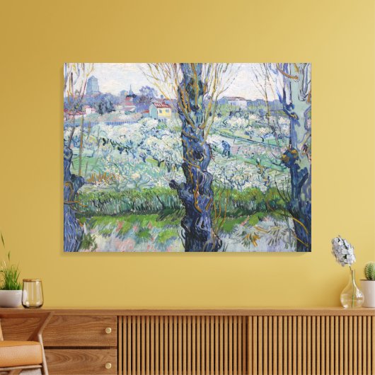 Van Gogh Ansichten von Arles Blühende Orte Leinwanddruck (Insitu (Wohnzimmer))