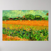 Van Gogh - Arles-Ansicht mit Iren Poster (Vorne)