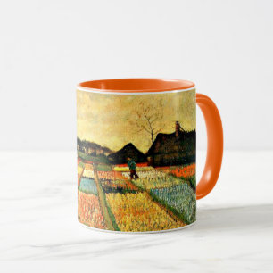 Van Gogh art, Blume Beds in Holland Tasse