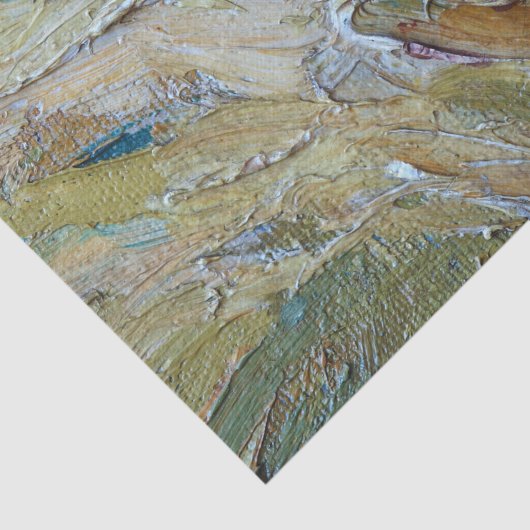 Van Gogh Artist Painting Abstract Brush Stroke Seidenpapier (Ausschnitt)