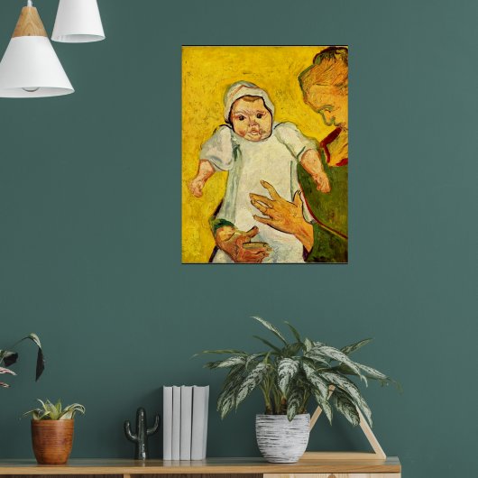 Van Gogh - Augustine Roulin und ihr Baby Poster (Wohnzimmer 1)
