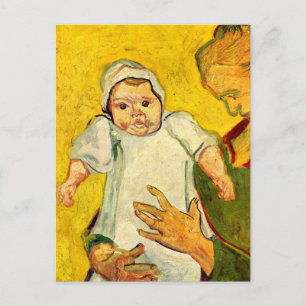 Van Gogh - Augustine Roulin und ihr Baby Postkarte