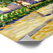 Van Gogh Außenbezirke von Paris Poster (Ecke)
