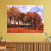 Van Gogh - Autumn Landscape, Leinwanddruck (Insitu (Wohnzimmer))