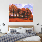 Van Gogh - Autumn Landscape, Leinwanddruck (Insitu (Schlafzimmer))