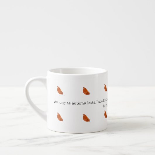 Van Gogh Autumn Quote Decor For Home Espressotasse (Links)