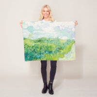 Van Gogh. Auvers für grüne Weizenfelder. Impressio