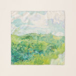Van Gogh. Auvers für grüne Weizenfelder. Impressio Schal<br><div class="desc">Van Gogh "Grüne Weizenfelder,  Auvers" Schal.</div>