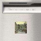 Van Gogh - Backyards in Antwerpen Magnet (In Situ (Geschirrspüler))